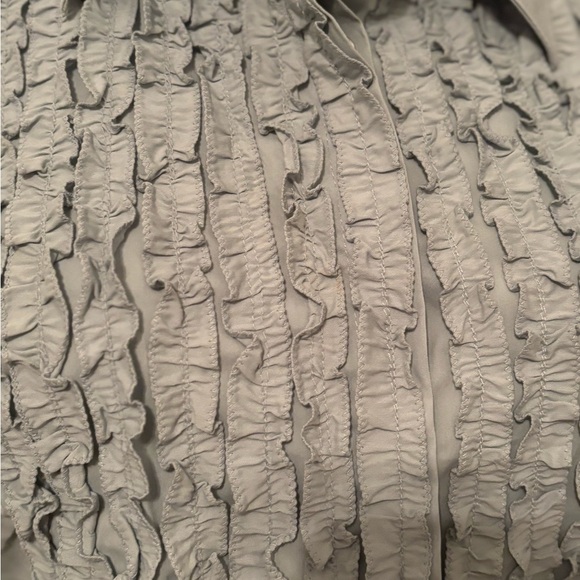 BCBG Maxazria vintage tuxedo style shirt M - Picture 2 of 6